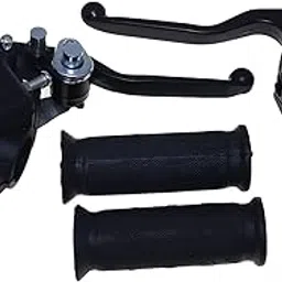 Merishopp 7/8'' Handlebar Clutch Brake Lever Kit Left and Right for ATV 47cc 49cc-image-3