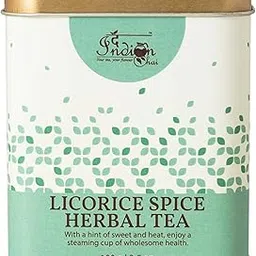 The Indian Chai - Licorice Spice Herbal Tea 100 grams with Vanilla, Orange Peel, Clove, Ginger etc for Immunity, Supports Digestion, Helps Relieve Stress-image-76