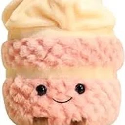 SQUISHY Birthday Plush, Soft Toys, Plushies 28cm Soft Cake Cuddly Toy with Music, Cute Smile Pillow Stuffed Doll Fun Simulation Strawberry Cake Doll Plush Toys for Kids-picture-32