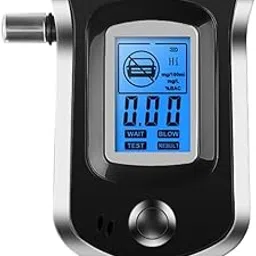 AROTEC Portable Alcohol Detector Breathalyzer with 5 Mouthpieces, Digital LCD Breath Test Accurate Analyzer/Tester, Advanced Semiconductor Sensor Police Alcohol Testing Machine-picture-59