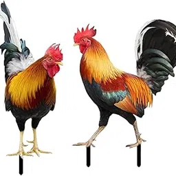TRENDYNEST Rooster Animal Statue Chicken Sculpture for Pathway Courtyard Lawn Yard Style A and Style B | Statues & Lawn Ornaments | Garden D?©cor | Yard, Garden & Outdoor Living | Home & Garden-picture-49