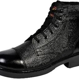 mikaasa Men's Leather Combat Boots-picture-44