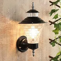 Metal Wall Lights and Scones Round Outdoor Exterior Wall Light for Home (Bulb not Included)-picture-12