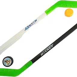 HEAVENGLOW Hockey Stick and Ball Set Hockey Sticks Game for Playground Backyard Holiday-Sporting Goods-Team Sports-Ice & Roller Hockey-Sticks & Accessories-Sticks-2 Hockey Sticks2 Hockey Balls-image-14