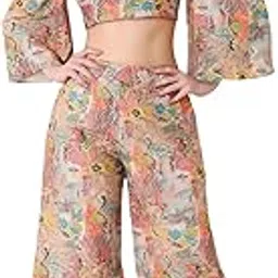 donne tenaci Shimmer Flow Co-Ord Set-picture-19