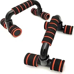 SACHI SPORTS Push Up Bar, Steel Bars with Cushioned Foam Handle, T-Shaped for Upper Body, Chest Muscles Training, Home Gym Exercise Equipment (Plastic)-image-11