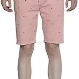the indian garage co Men Slim Fit Printed Mid-Rise Shorts-picture-17