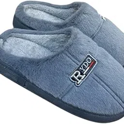 capznmore Slippers for Men Fluffy Warm Flip Flops Fur Winter Fashion Slip on for House and Bedroom Slides & Home Indoor-picture-15