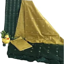 Bhagalpuri Semi Tussar Silk Unstitched Suit Set for Women with Dupatta | Salwar Suit Dress Material for Women & Girls | Top - 2.5 Mtrs, Bottom - 2.50 Mtrs & Dupatta - 2.3 Mtrs_-picture-46