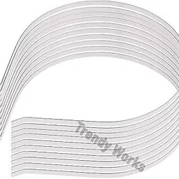 trendy works 20 Pieces Plain Metal Headband Hair Hoop DIY Hair Bands Hair Accessories for Women Girls (Silver)-picture-50