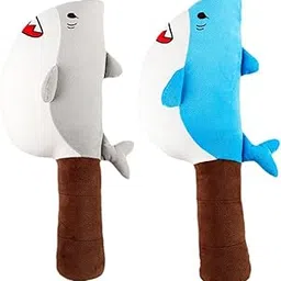 Bnf® Shark Plush Toy Soft Novelty Home Decoration Lifelike for Office Bedroom Car Blue Baby | Toys for Baby | Plush Baby Toys-picture-21