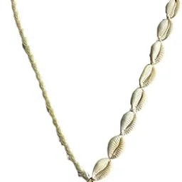 Jewellery Cowrie Classic Multi Color Handmade & Hand Painted Necklace for Girls & Women (KHJ-AMZ-NP-127)-image-1