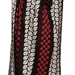 secret wish Cotton Kaftan Nighty/Free Size/Batik Print/Drawstring/Nightdress/Nightwear/Full Length-picture-49