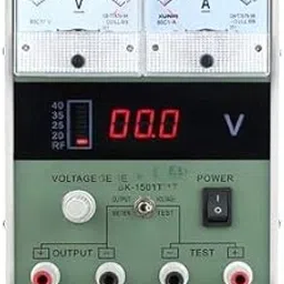 SCHOFIC DC Power Supply Variable, 15V 1A Adjustable Switching Regulated Power-Supply Digital with Alligator Leads US Power-Cord-picture-63