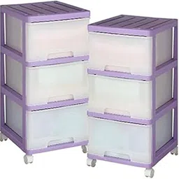 F3-2VI Storage Case, 3 Tiers, Plastic Slim, Chest, Drawer, Clothes Case, Deep Drawer, Width 13.6 inches (34.5 cm), Depth 16.3 inches (41.5 cm), Height 27.4 inches (69.4 cm), Assembly Type, Made in-image-10