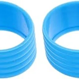THE STYLE SUTRA®2Pcs Badminton Tennis Racket Handle Fix Ring Protector Band Overgrip Blue-image-43