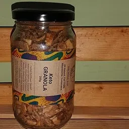 THE HUDA BAR Handmade Healthy Gourmet foods, Breakfast, Snacks Keto Granola (With Stevia) 1 Kg-picture-27