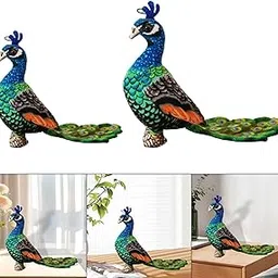 Bnf® Realistic Peacock Plush Doll Cute Stuffed Cartoon Toy for Bedroom Office Car Height 25cm Baby | Toys for Baby | Plush Baby Toys-picture-13