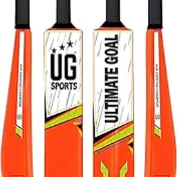 UG UltimateGoal |Soft Cusion Grip | UV Digital Printing | Sharp Blade | Heavy Plastic Cricket Bat for Tennis Ball |Plastic Bat for Kids | 29.9 X 4.5 Inch (Orange, Size 4)-picture-68