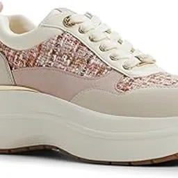 ETIENE Women's Pink Sneakers-image-39