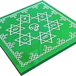 Aalayam Selveer Saravanabhava Kolam Manai | Om Saravana Bhava Wooden Chowki, Laminated Wood, 1 No (6 Inches)-picture-10