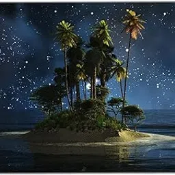 Mpad Mouse Mat Gaming Mouse Pad, Non-Slip Rubber Base, Waterproof Surface, Premium-Textured, Compatible with Laser and Optical Mice (Blue-Black) image 1