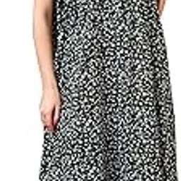 av2 Women Printed Maternity Feeding Nighty-picture-26