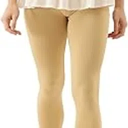 zebu Women's Solid Ankle Length Leggings Pack of one.-picture-40