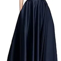 mrugneni Midnight Skirts Women's Silk Maxi Skirt, Adjustable Waist, Flared Pattern-picture-46