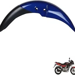 GadiParts Bike Front Fender Mudguard/Mud Guard/Front Mudguard Techno Blue Compatible with PULSAR DTSI (OM)-picture-55