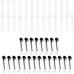 UJEAVETTE® 100x Mini Glass Perfume Sample Vial Empty Essential Oil Fragrance Bottle 2ml-picture-56