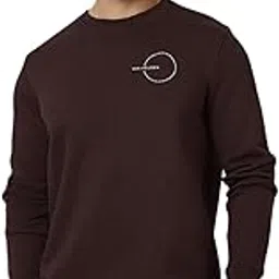 Men's Graphic Print Regular Fit Full Sleeve Sweatshirt for Men| Comfortable Cotton Blend | Versatile Look-image-5