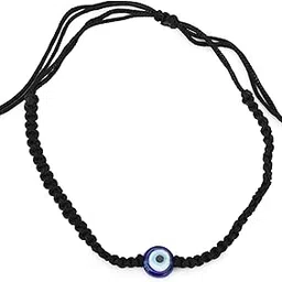 wustifyz Black Cord with Evil Eye Anklet Bracelet and Anklet for Man Evil Eye Anklet For Women Nazariya Anklet Girls Anklets-picture-40