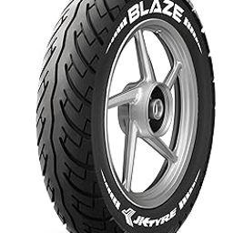 JK Tyre Blaze BA21 90/90 -12 Tubeless Bike Tyre, Rear-picture-1