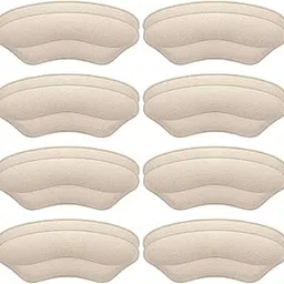 8 Pair Combo Self-Adhesive Heel Grips Liner Shoe Tightener Inserts for Loose Shoes, Shoe Bite Protector Heel Pads Snugs for Shoe Insoles, Heel Pad for Heel Pain Men Women ,Heel Liner (8 Skin, Free)-picture-34