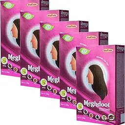 Meghdoot Ayurvedic Herbal Powder Enriched with Amla, Reetha, Shikakai, Methi, Nagarmotha, Bhringraj For Dandruff Control & Oily Scalp 100% Natural Herbs Sulphate & Paraben Free, 200g Each (Pack of 5)-picture-11