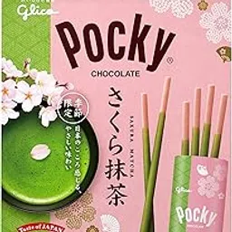 Ezaki Glico Pocky Sakura Matcha Spring Limited Chocolate Snack 8 Packs Inside | Made in Japan | Japanese Chocolate-picture-17