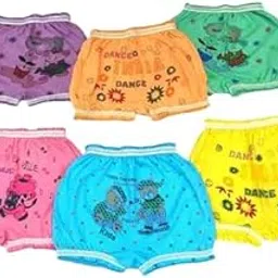 Cotton Printed Panties - Regular Fit Kids Bloomers Multicolour-picture-21
