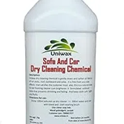 Uniwax Premium Car & Sofa Dry Clean Chemical – Professional Grade Upholstery Cleaner 1L-image-7
