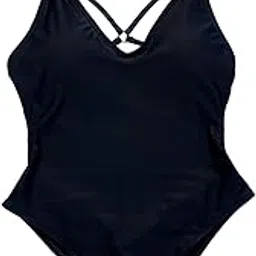 Women Onepiece Swimsuits Halter Swimwear Costume Party Clothes Bathing Suit L | Womens Clothing | Swimwear-image-71