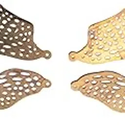 HXSCOO 10Set(4 Wings) Wing Brass Filigree for Stained Glass Material Supply (Color : NO 6)-picture-19