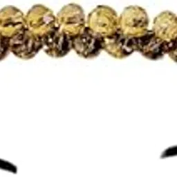 deepti chandna designs Extremely stunning and Elegant Brown double joined Crystal & Stones headband for Women and Girls (Pack of 1)-picture-42