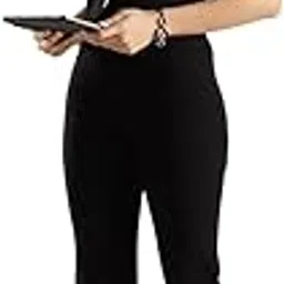 rainmaind Women’s Black Coat Suit – Stylish Sleeveless Blazer-picture-16