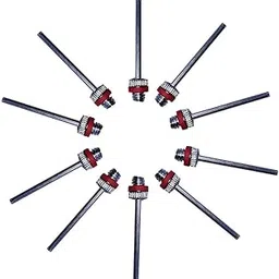 DESCTIDY Inflating Stainless Steel Football, Volleyball, Basketball, Handball, Balloon Air Pin Needle - Pack of 5 VN12-picture-28