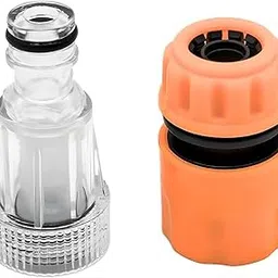 Hydro CONNECTER High Pressure Washer Water Filter Connection Accessory 3/4" Inlet Nozzle (Nipple) with Quick Connector Suitable for Shakti Technology, Aimex,Starq, Agaro, JPT,Aimex etc-image-46