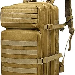 monoki Military Tactical Backpack, Army 3 Day Assault Pack,42L Molle Bag Rucksack-picture-26