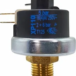 HANUMETO MATER Italy Pressure Switch | Adjustable Air Compressor Pressure Control Switch | Heavy Duty Brass Connector | Durable & Reliable for Industrial (PRESSURE SWITCH XP-110-1/4" (2 TO 6 BAR))-picture-15