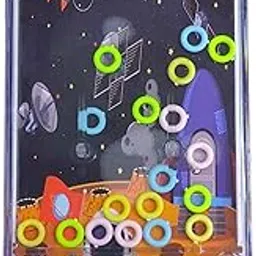 AMANVANI Space Ring Toss Water Game for Kids - Transparent Handheld Ring Toss Game for Boys and Girls (1pcs)-picture-33