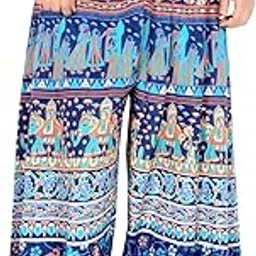 sttoffa 38 Inch Length Palazzo for Women Plazo D7-picture-11