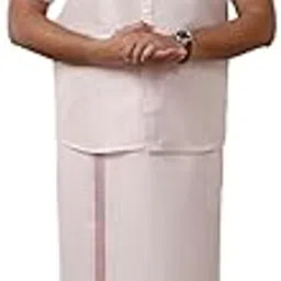 ramraj cotton Men Tissue Shirt and Dhoti set|Diwali Special|Ideal for Festival-picture-17